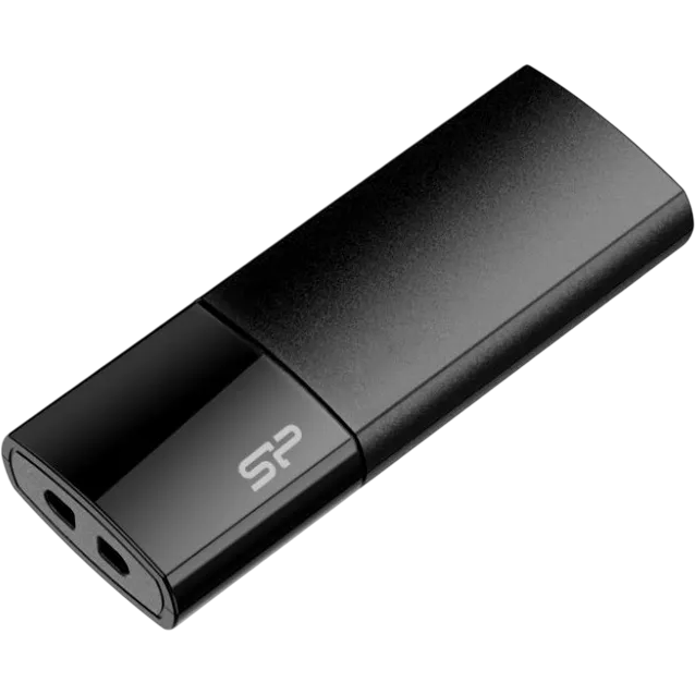 USB Flash накопитель 8Gb Silicon Power Ultima U05 Black (SP008GBUF2U05V1K)