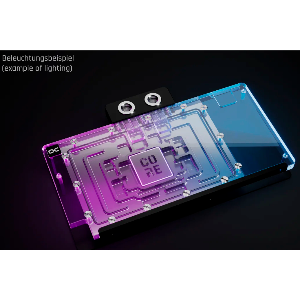 Водоблок для видеокарты Alphacool Core Geforce RTX 5090 Suprim + Vanguard + Gaming Trio with Backplate (10268) - фото 6