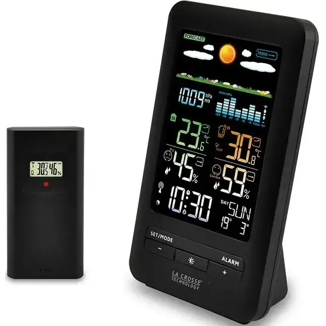 Метеостанция La Crosse WS6205 Black