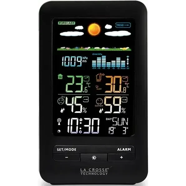 Метеостанция La Crosse WS6205 Black - фото 2