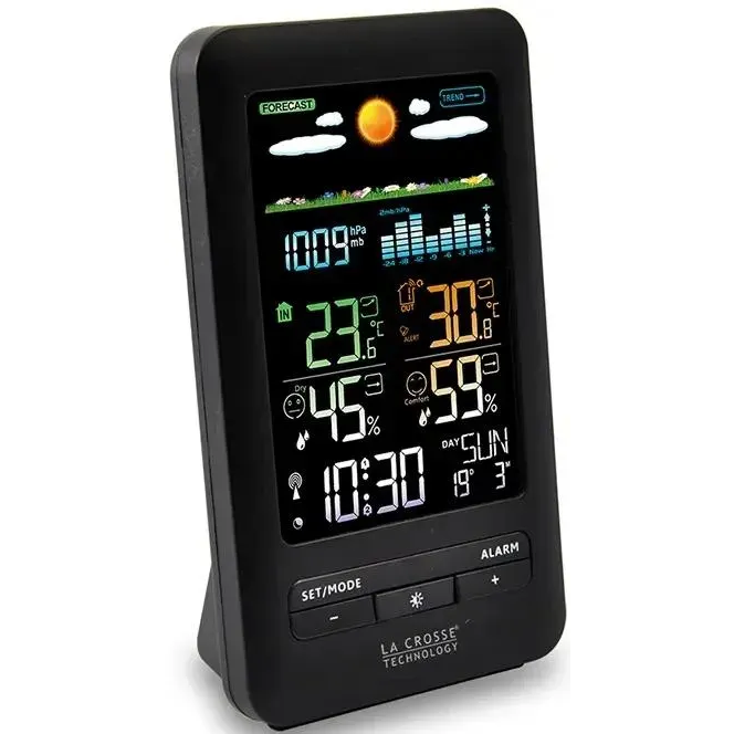 Метеостанция La Crosse WS6205 Black - фото 3