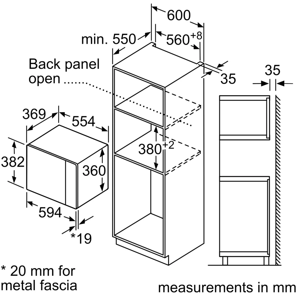 Встраиваемая микроволновая печь Bosch BEL554MW2 - фото 8