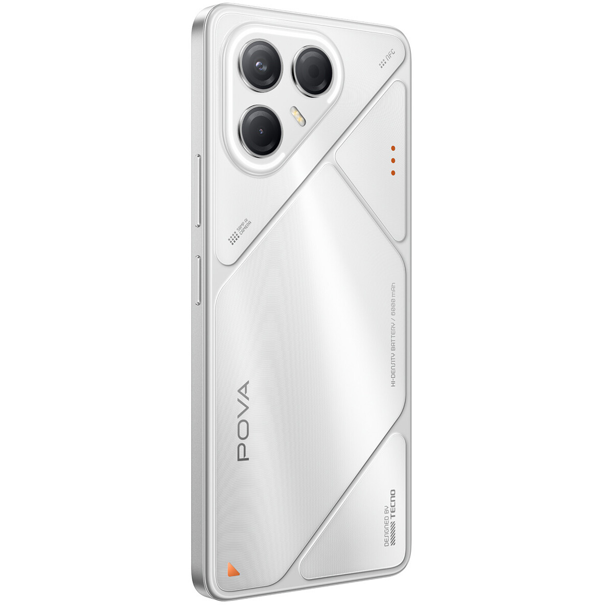 Смартфон TECNO Pova 7 5G 8/128Gb Magic Silver - LJ7 128+8 MAGIC SILVER - фото 4