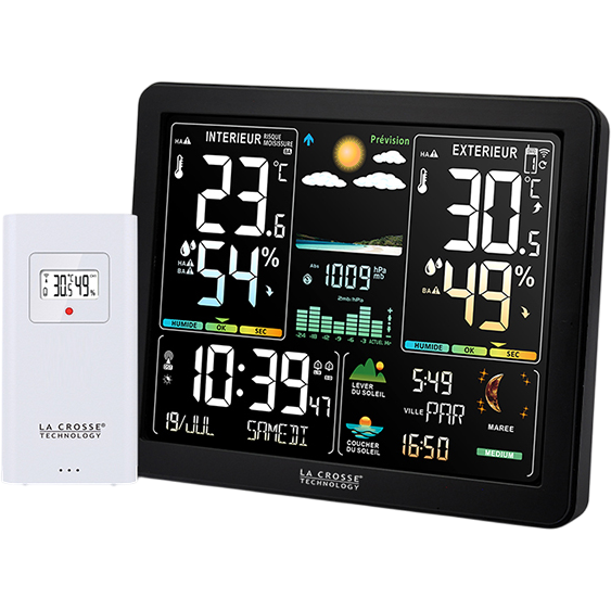 Метеостанция La Crosse WS6236 Black