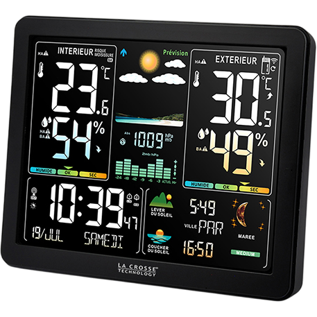 Метеостанция La Crosse WS6236 Black - фото 2