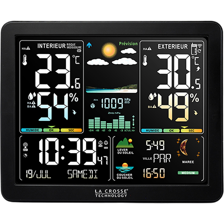 Метеостанция La Crosse WS6236 Black - фото 3