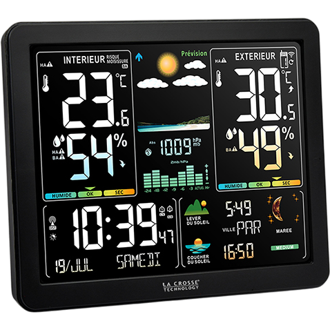 Метеостанция La Crosse WS6236 Black - фото 4