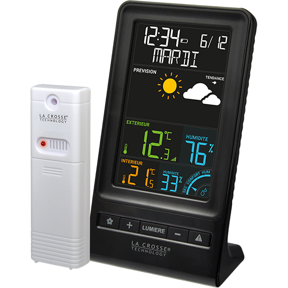 Метеостанция La Crosse WS6819C Black