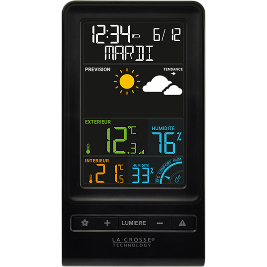 Метеостанция La Crosse WS6819C Black - WS6819C-BLA - фото 2