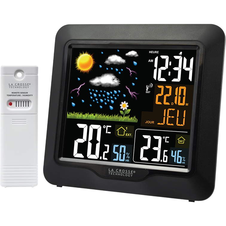 Метеостанция La Crosse WS6820 Black