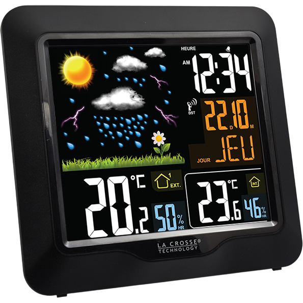 Метеостанция La Crosse WS6820 Black - фото 3