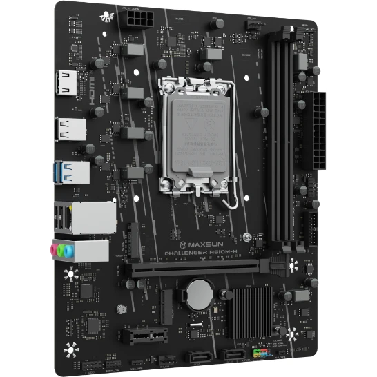 Материнская плата Maxsun Challenger H610M-H - MS-Challenger H610M-H - фото 2