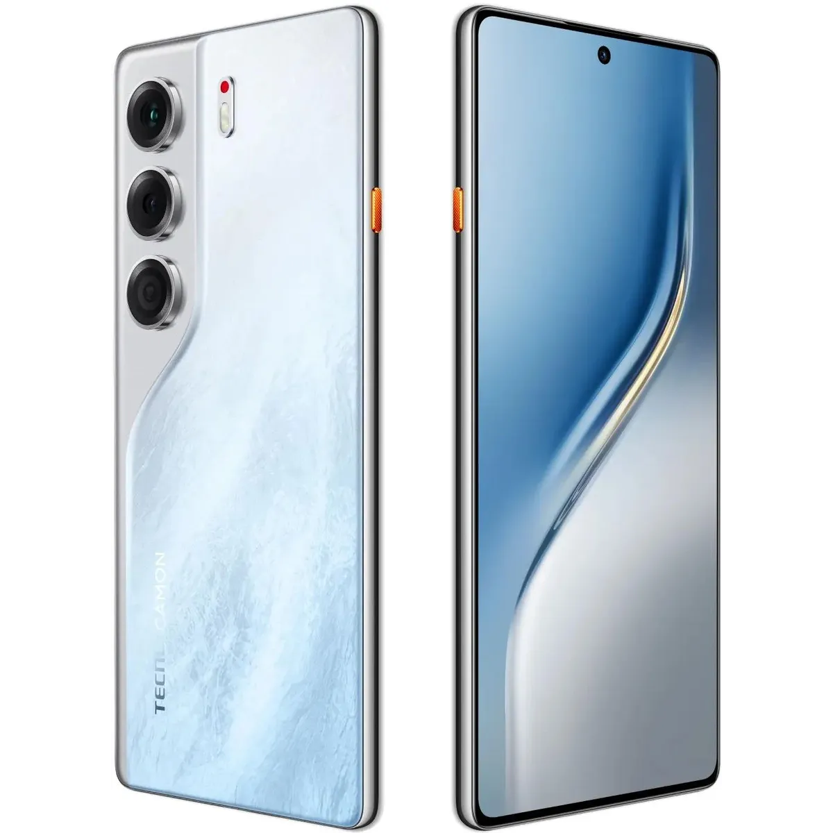 Смартфон TECNO Camon 40 8/128GB Glacier White - CM5 128+8 GLACIER WHITE - фото 4