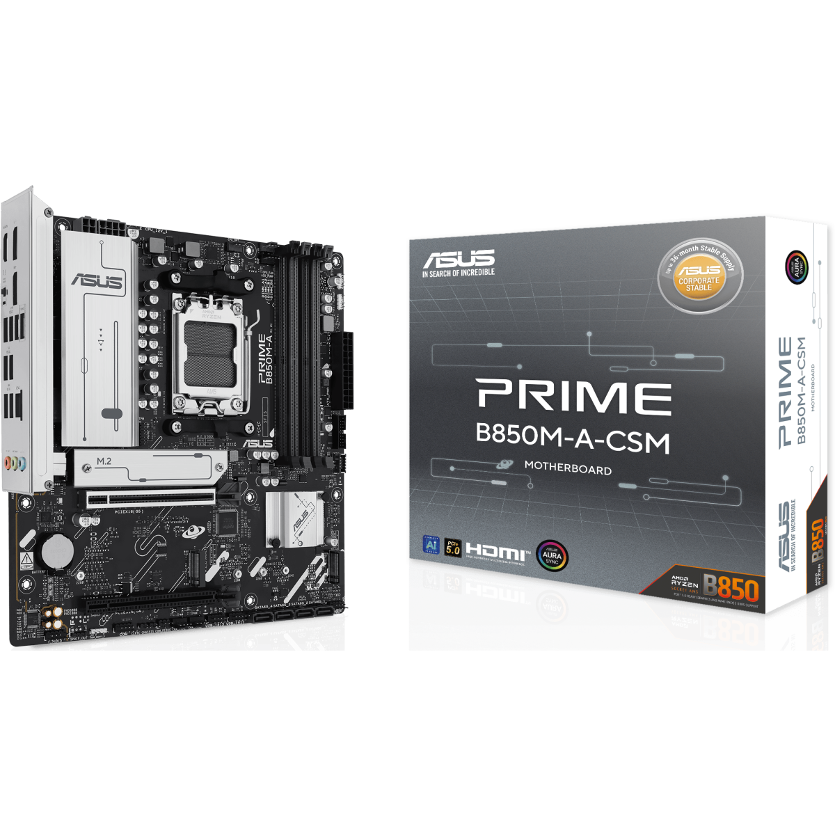 Материнская плата ASUS PRIME B850M-A-CSM - фото 5