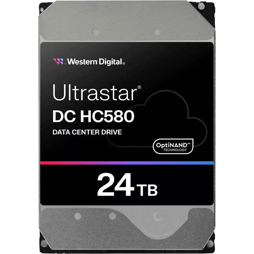 Жёсткий диск 24Tb SATA-III WD Ultrastar DC HC580 (0F65101) - WUH722424ALE604 - фото 2