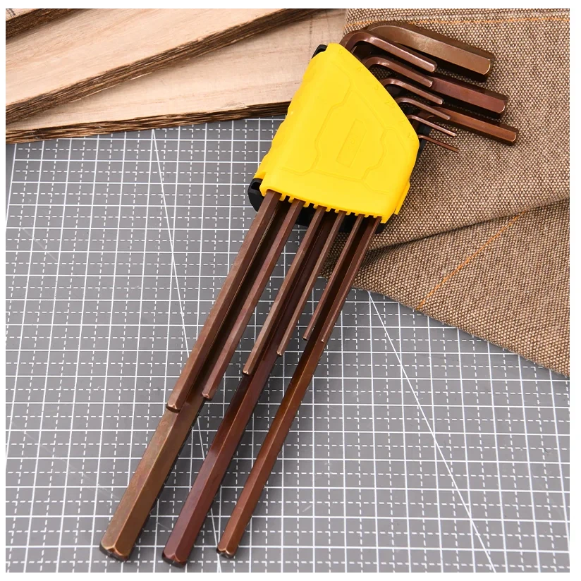 Набор шестигранных ключей Deli DL230808G - фото 2