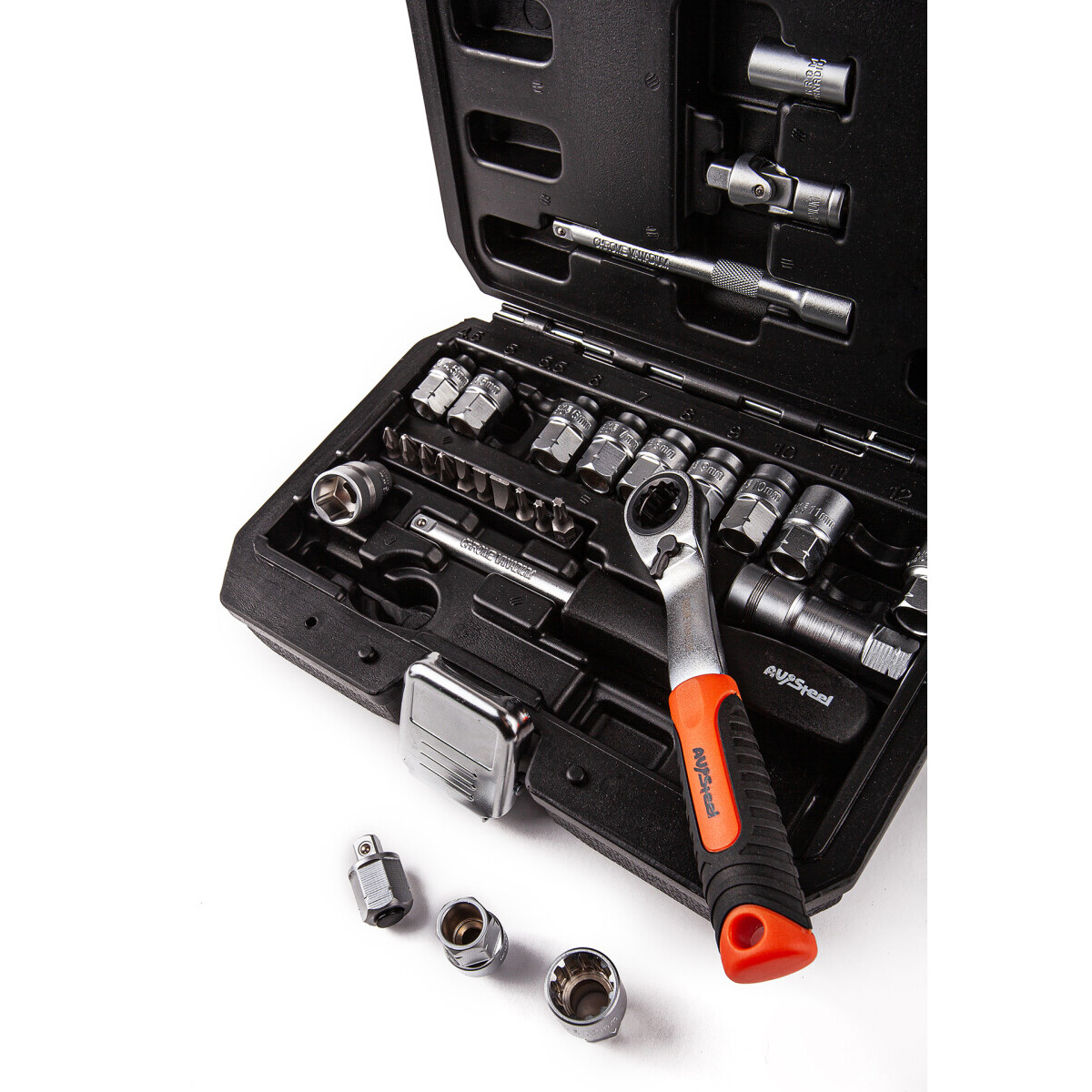 Набор инструментов AV Steel AV-011029 - фото 3