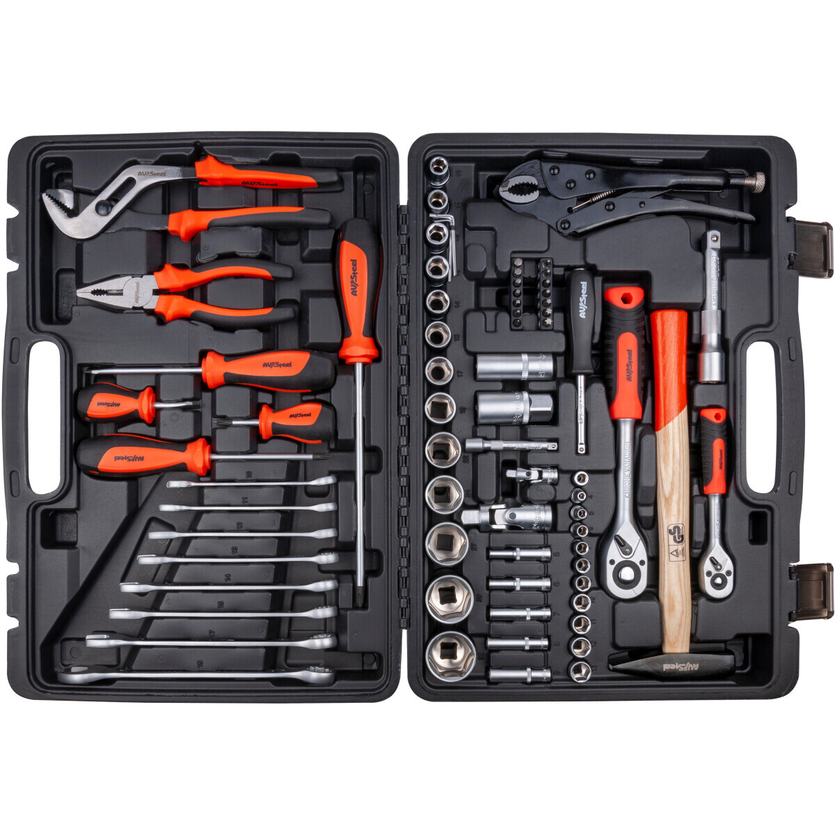 Набор инструментов AV Steel AV-011072 - фото 2