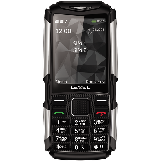 Телефон Texet TM-D314 Black