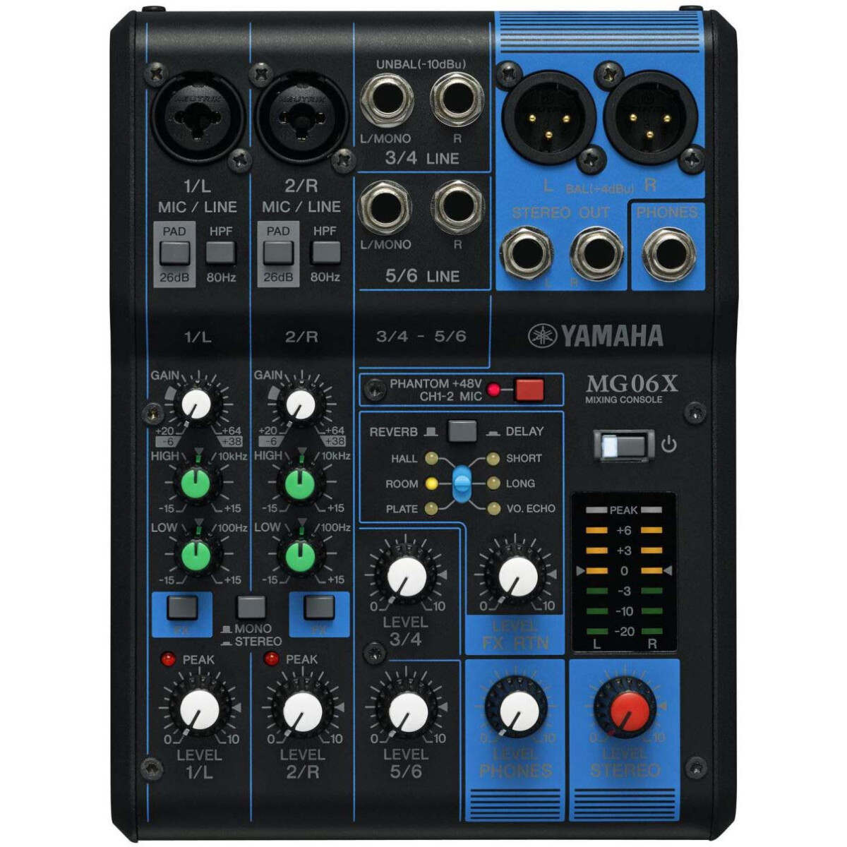 Микшерный пульт Yamaha MG06X - ZT41620 - фото 2