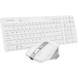 Клавиатура + мышь A4Tech Fstyler FB2800C Air2 White