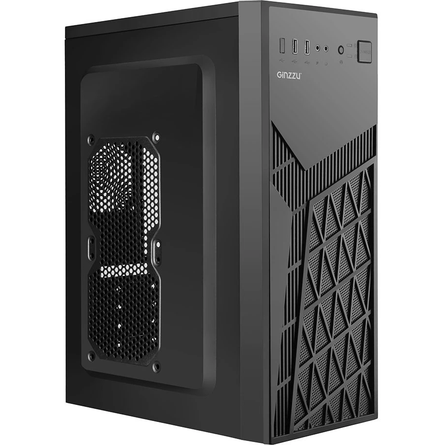 ..... Корпус Ginzzu A410 Black Б/У вмятины на корпусе