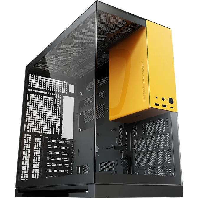 ..... Корпус Geometric Future Model 5 ARGB Black/Yellow повреждена упаковка - 1AM5WKBY01100