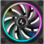 ..... Вентилятор для корпуса DeepCool FL12 ARGB Black (0684) Б/У - R-FL12-BKAPN1-G