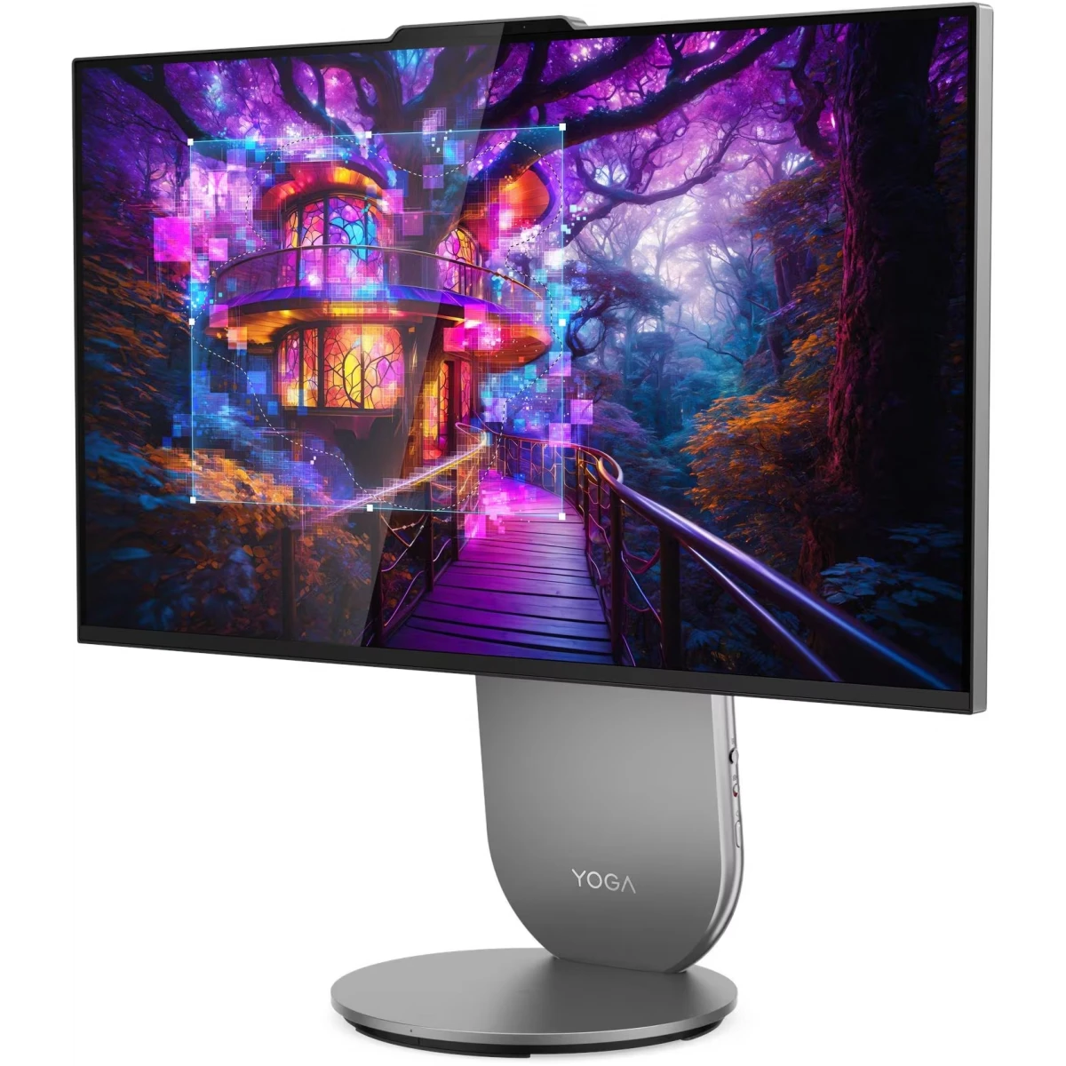 Моноблок Lenovo Yoga AIO 27IAH10 Luna Grey (F0J20046RU) - фото 4