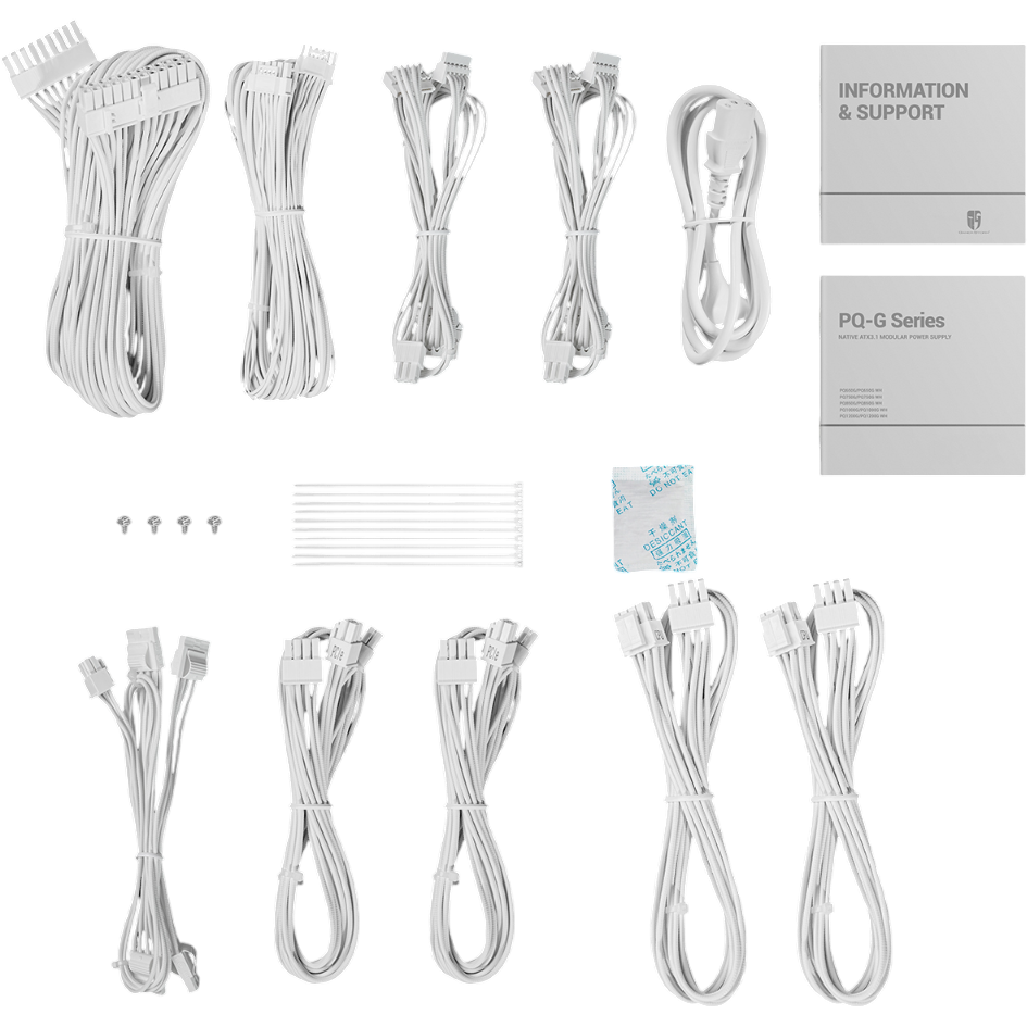Блок питания 1000W GamerStorm (DeepCool) PQ1000G WH - фото 8