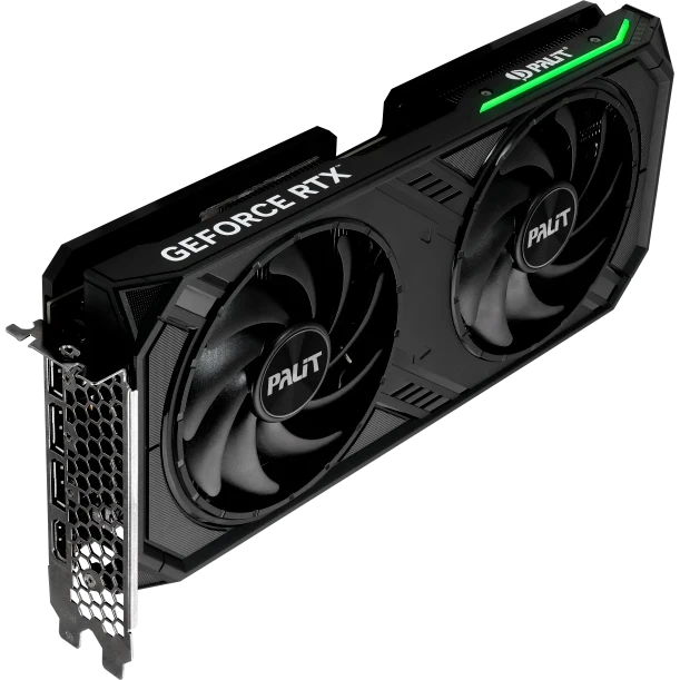 ..... Видеокарта RTX 4070 Super Palit Dual 12Gb (NED407S019K9-1043D) (0660) Б/У