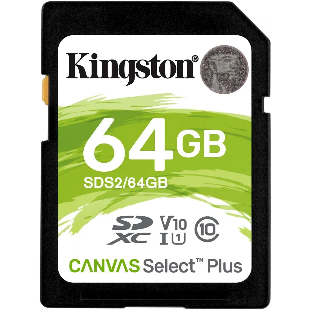 ..... Карта памяти 64Gb SD Kingston Canvas Select Plus (SDS2/64GB) Б/У