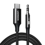 ..... Кабель USB Type-C - 3.5 Jack, 2м, UGREEN CM450 (65101) Black (0105) Б/У