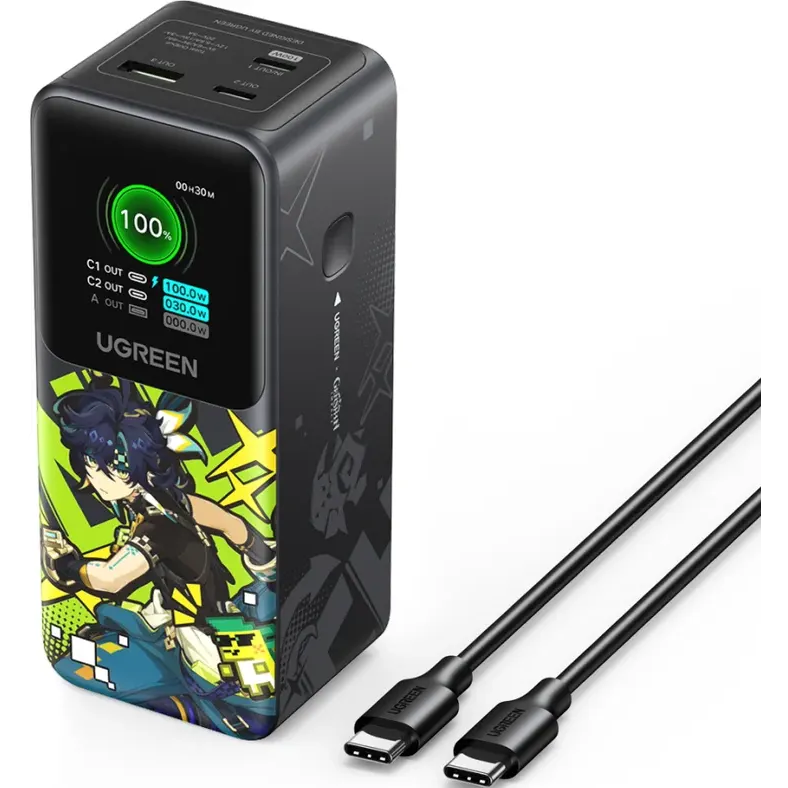 Внешний аккумулятор UGREEN Nexode Power Bank 20000 Genshin Impact