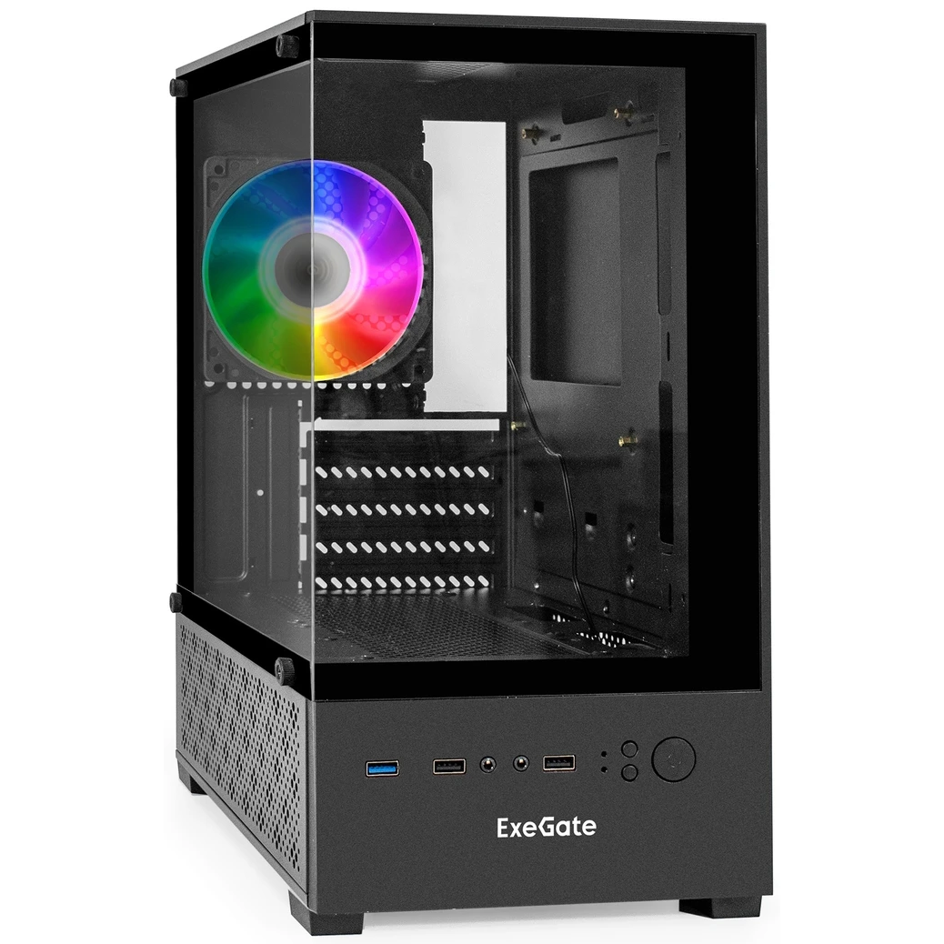 ..... Корпус ExeGate i3 SEA Black (1412)  Б/У - EX298221RUS