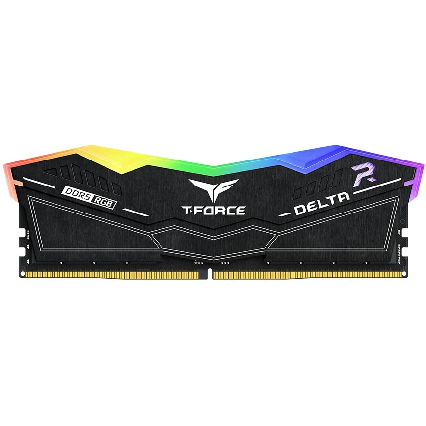 ..... ОЗУ 16Gb DDR5 6000MHz Team T-Force Delta RGB (FF3D532G6000HC28ADC01) (0040) Б/У одна планка