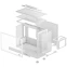 Корпус DeepCool CH160 Plus WH - R-CH160-WHNGM0-G - фото 10