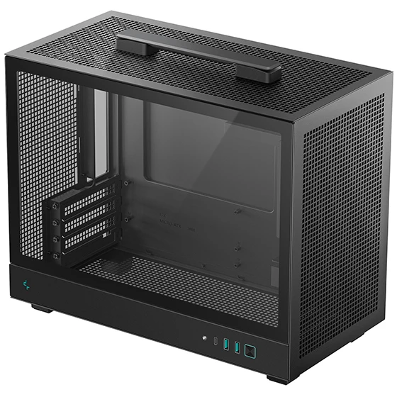 Корпус DeepCool CH160 Plus Black - R-CH160-BKNGM0-G - фото 2
