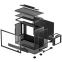 Корпус DeepCool CH160 Plus Black - R-CH160-BKNGM0-G - фото 10
