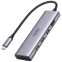Док-станция UGREEN 6-in-1 USB C Hub Space Gray (CM511) - 60383