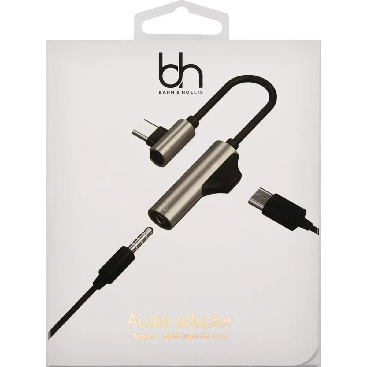 Переходник USB Type-C - 3.5 Jack, Barn&Hollis УТ000024935 - фото 3