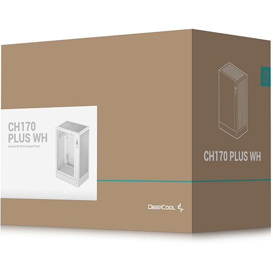 Корпус DeepCool CH170 Plus WH - R-CH170-WHNGM0-G - фото 11