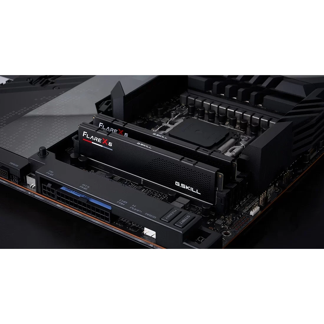 Оперативная память 128Gb DDR5 6000MHz G.Skill Flare X5 (F5-6000J3244G64GX2-FX5) (2x64Gb KIT) - фото 4