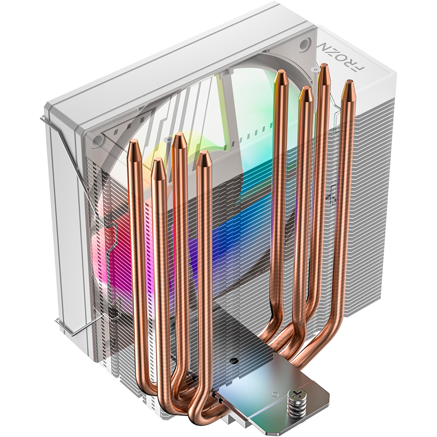 Кулер ID-COOLING FROZN A410 SE ARGB WHITE - фото 8