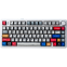 Клавиатура AULA F75 Comic (Light Green Switches)