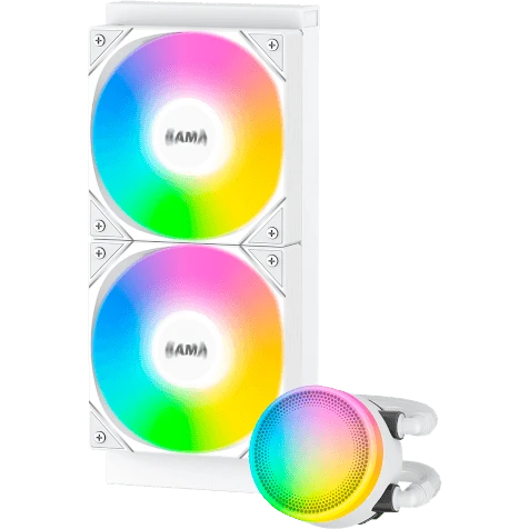 Система жидкостного охлаждения SAMA L40 White - L40-WHWAYXO2-G