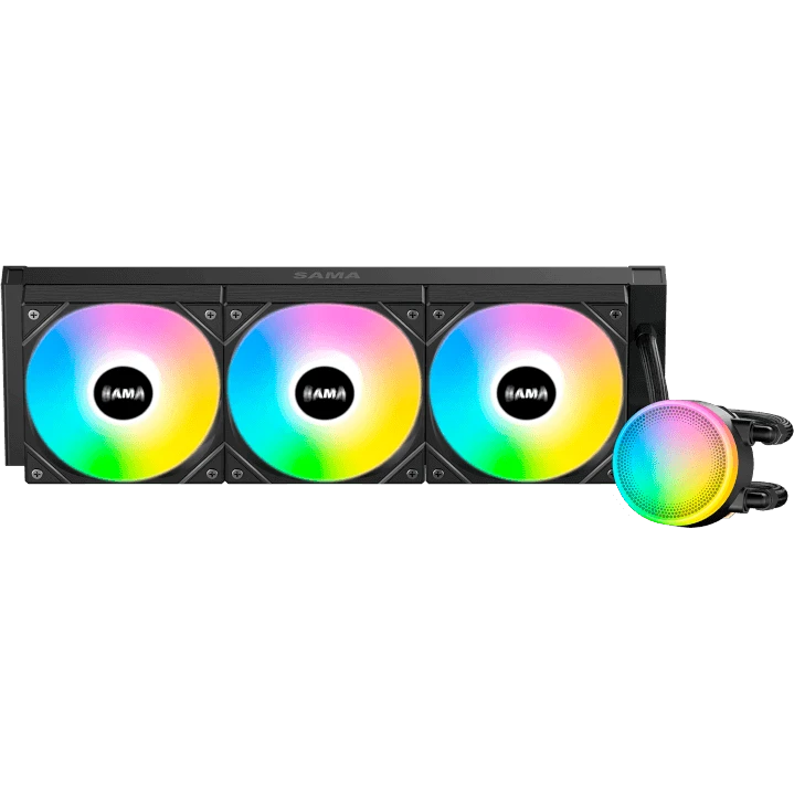 Система жидкостного охлаждения SAMA L60 Black - L60-BKWAYXO3-G - фото 2