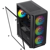 Корпус XASTRA A402M 4ARGB-C6 Black (A402M-4FC12A-BK-C6)