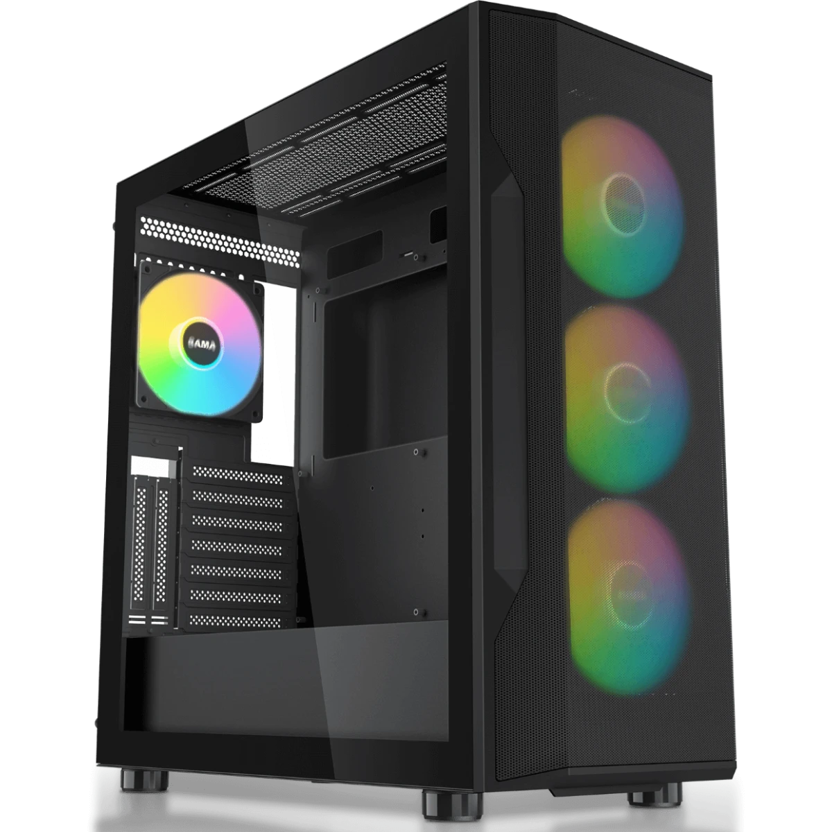 Корпус SAMA S40 Black - S40-BKAPA4X1-GL