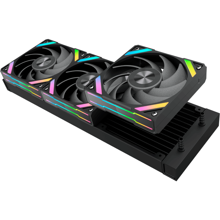 Система жидкостного охлаждения SAMA Q60 Black - Q60-BKWANNO3-G - фото 5